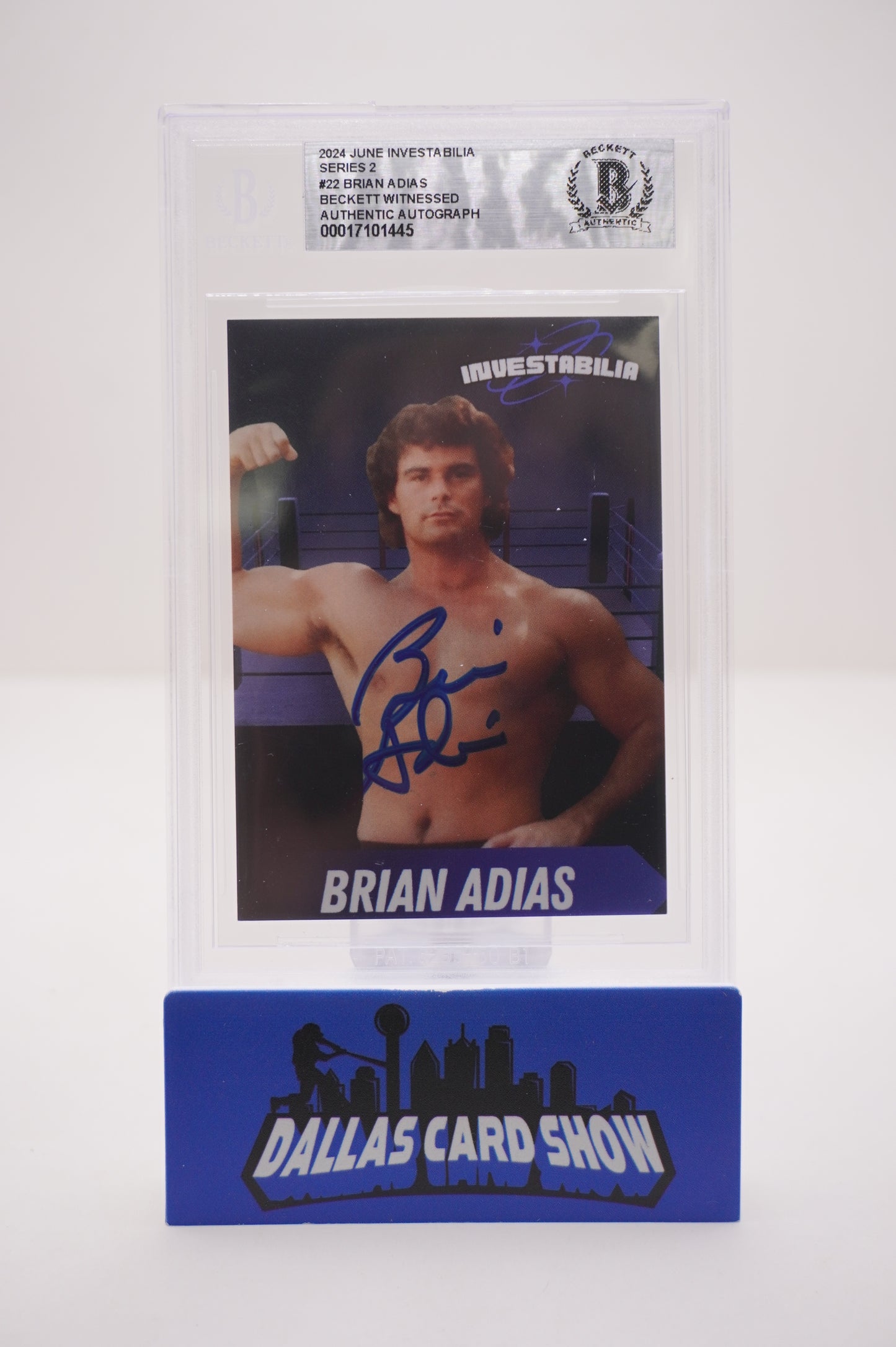 2024 JUNE INVESTABILIA SERIES 2 #22 BRIAN ADIAS BAS AUTHENTIC AUTO