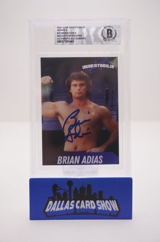 2024 JUNE INVESTABILIA SERIES 2 #22 BRIAN ADIAS BAS AUTHENTIC AUTO