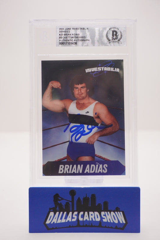 2024 JUNE INVESTABILIA SERIES 2 #23 BRIAN ADIAS BAS AUTHENTIC AUTO