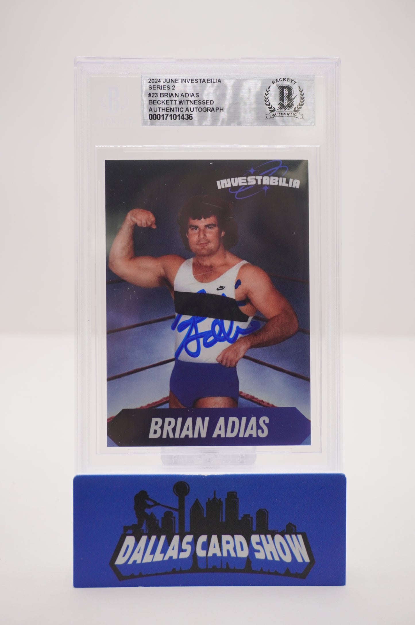 2024 JUNE INVESTABILIA SERIES 2 #23 BRIAN ADIAS BAS AUTHENTIC AUTO