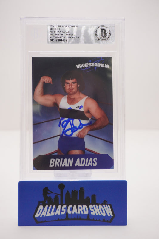 2024 JUNE INVESTABILIA SERIES 2 #23 BRIAN ADIAS BAS AUTHENTIC AUTO