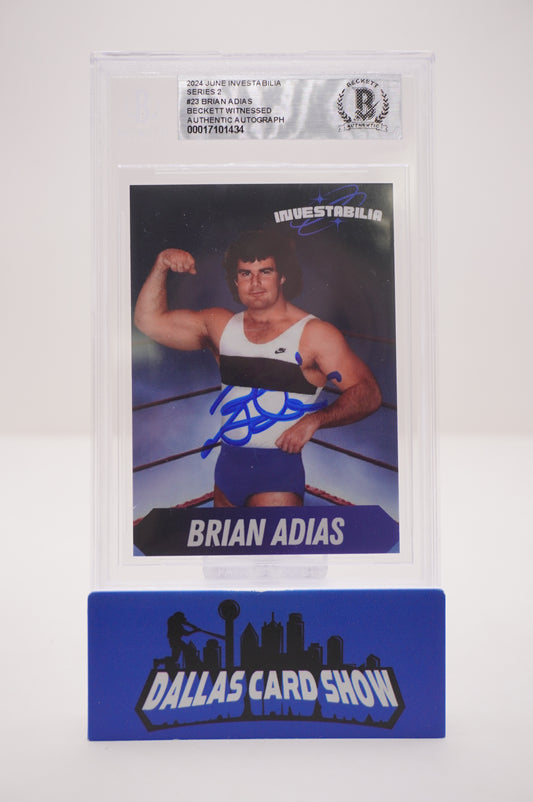 2024 JUNE INVESTABILIA SERIES 2 #23 BRIAN ADIAS BAS AUTHENTIC AUTO