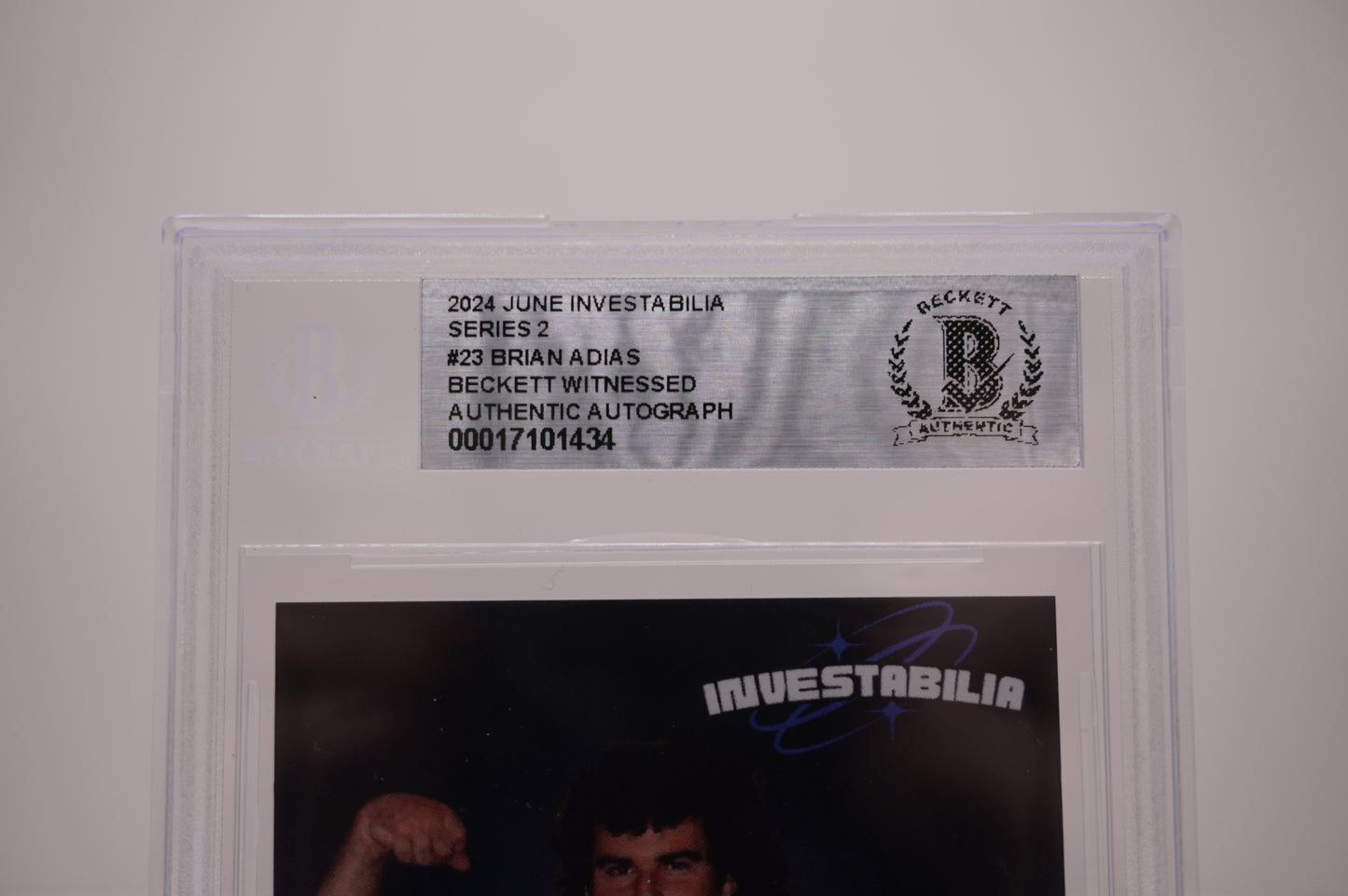 2024 JUNE INVESTABILIA SERIES 2 #23 BRIAN ADIAS BAS AUTHENTIC AUTO