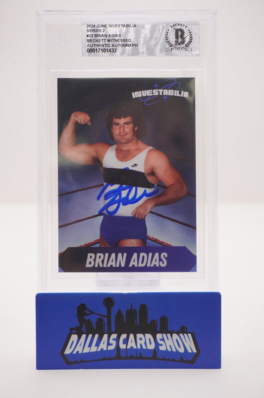2024 JUNE INVESTABILIA SERIES 2 #23 BRIAN ADIAS BAS AUTHENTIC AUTO