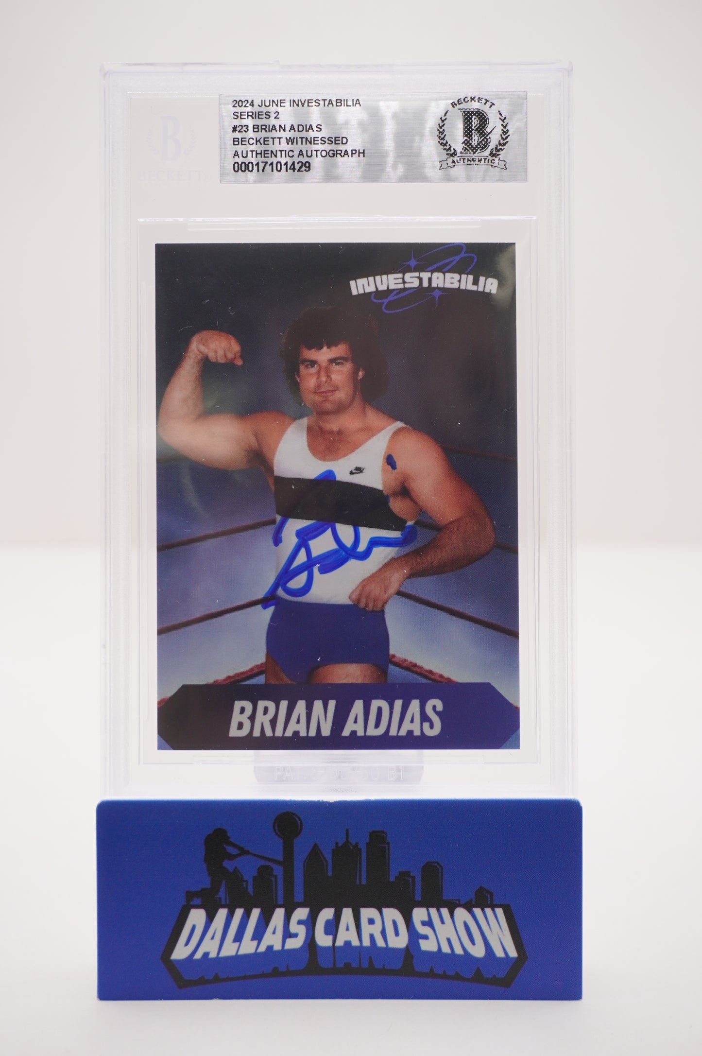 2024 JUNE INVESTABILIA SERIES 2 #23 BRIAN ADIAS BAS AUTHENTIC AUTO