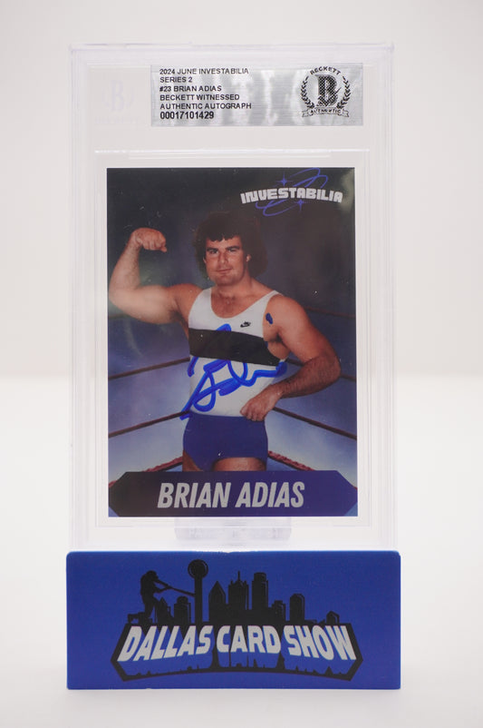 2024 JUNE INVESTABILIA SERIES 2 #23 BRIAN ADIAS BAS AUTHENTIC AUTO