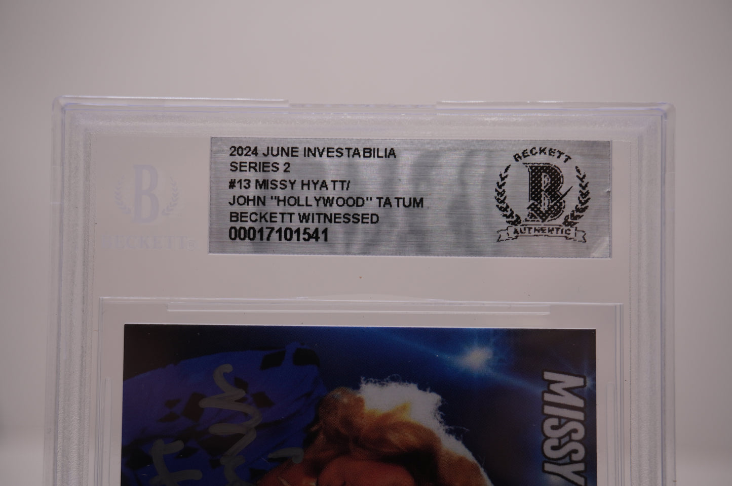 2024 JUNE INVESTABILIA SERIES 2 #13 MISSY HYATT/JOHN "HOLLYWOOD" TATUM BAS AUTO