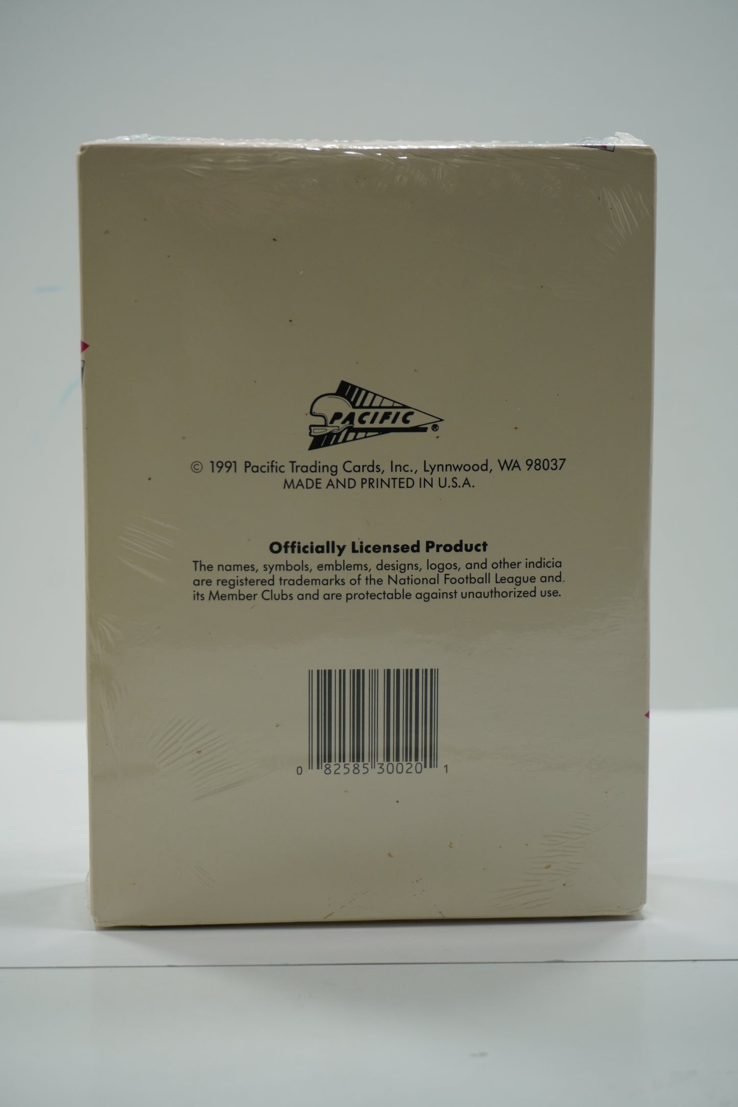 1991 Pacific FOOTBALL TEST ISSUE FLASH CARDS FACTORY SEALED BOX