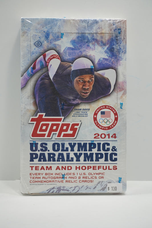 2014 Topps U.S. Olympic & Paralympic Hobby Box