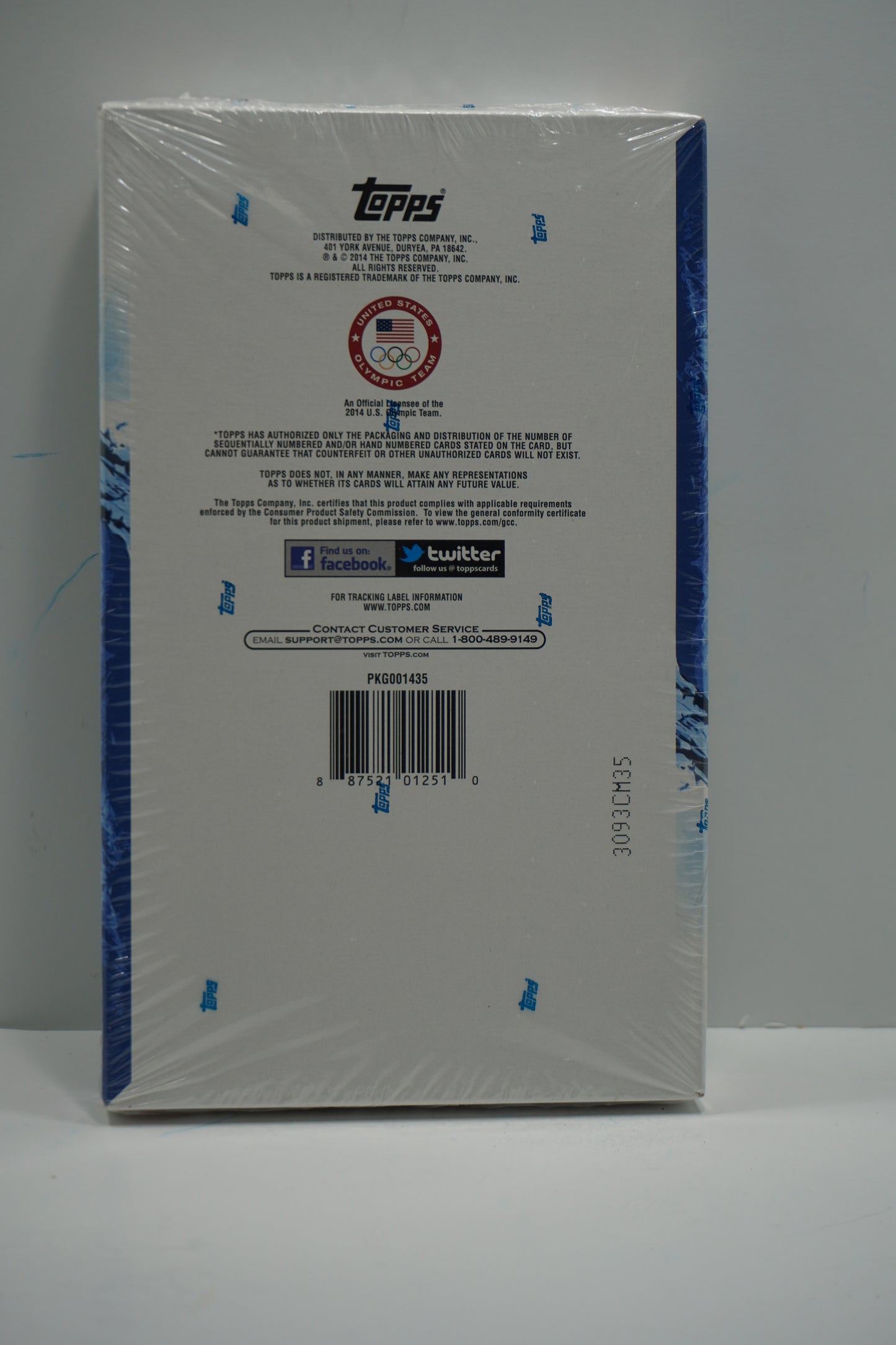 2014 Topps U.S. Olympic & Paralympic Hobby Box