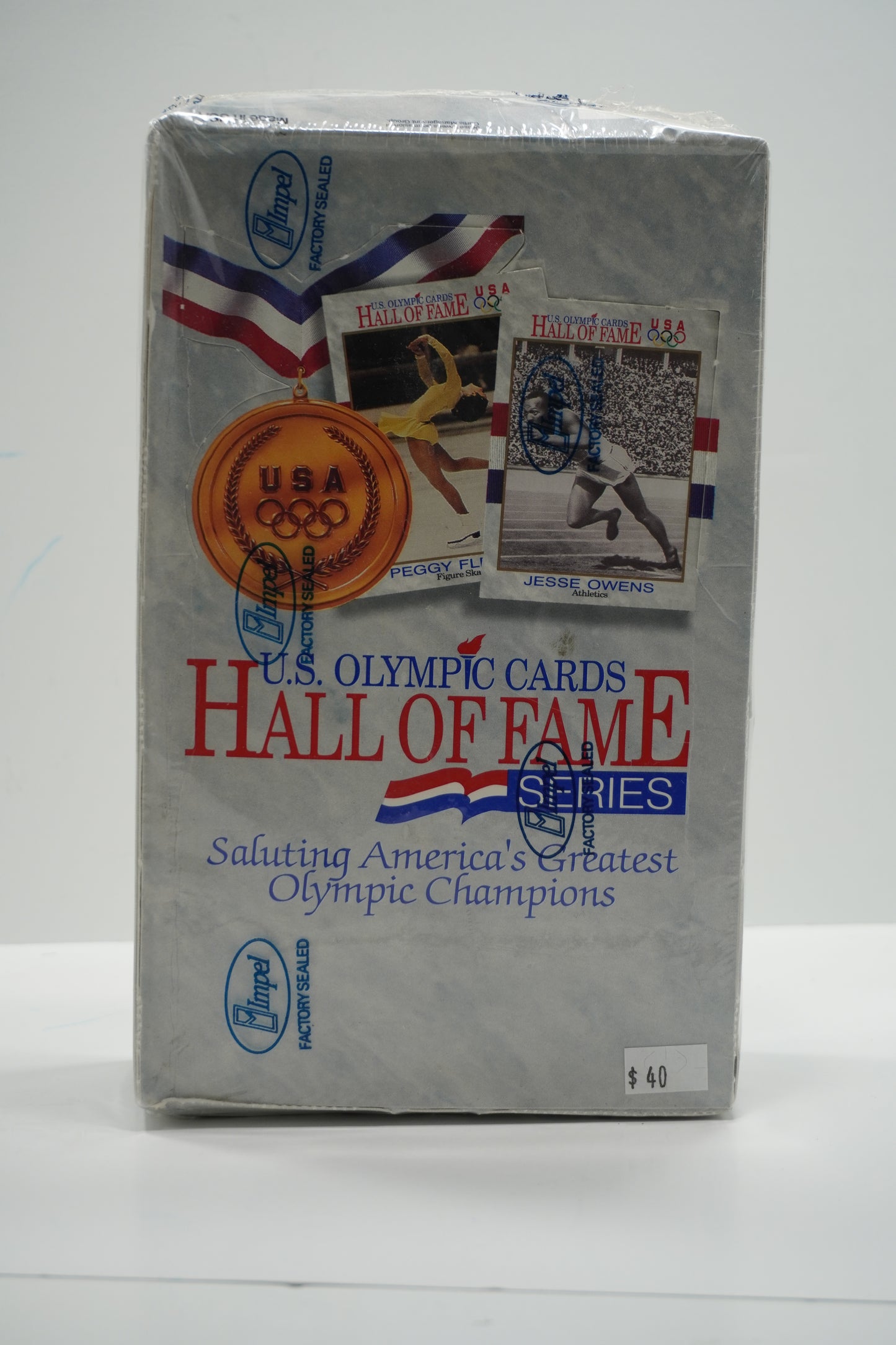 1991 Impel U.S. Hall Of Fame Series Olympic Card Box Factory Sealed