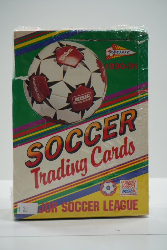 1990-91 Pacific Soccer Trading Cards Sealed Box