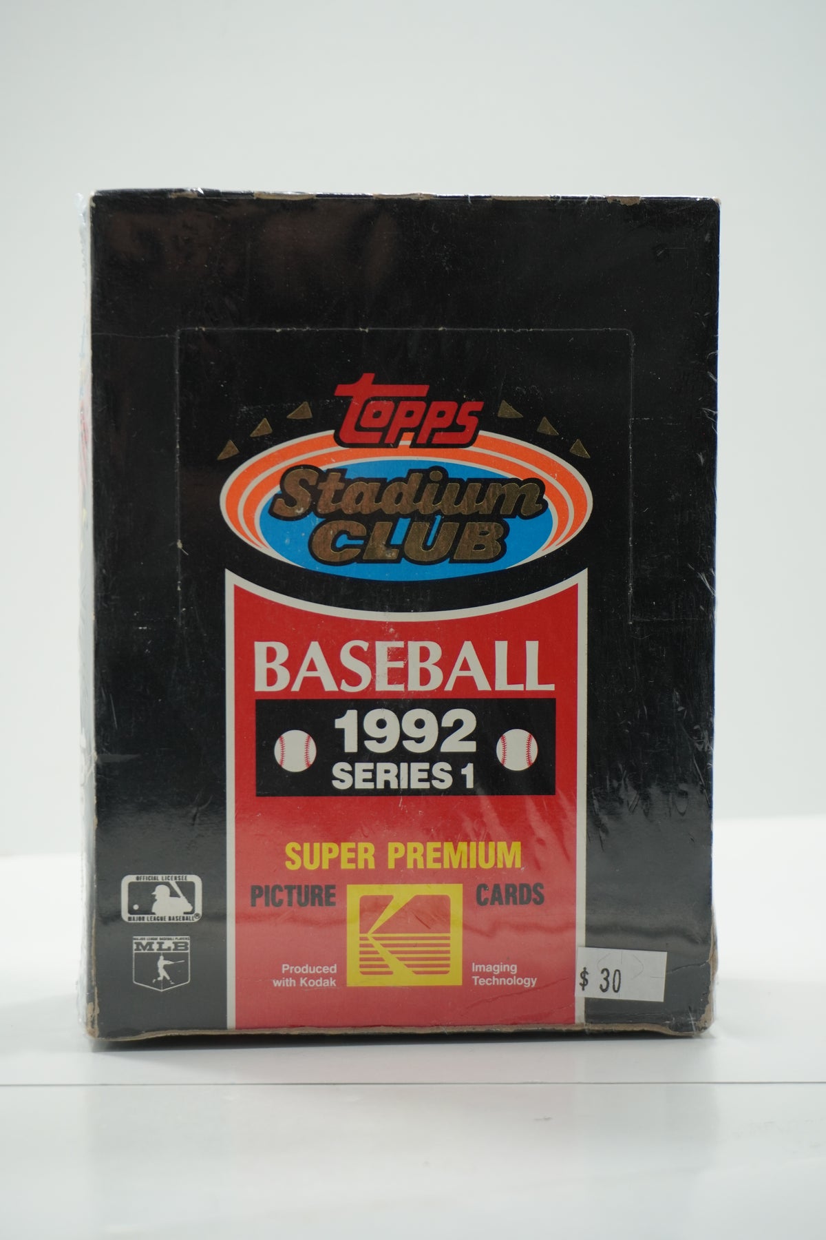 1992 Topps Stadium Club Baseball Series 1 Super Premium Picture Cards Box