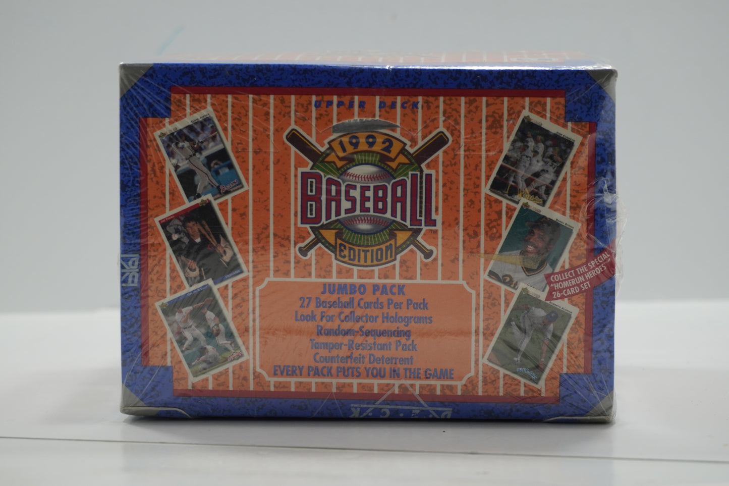 1992 Upper Deck MLB Baseball Edition Jumbo Box Sealed