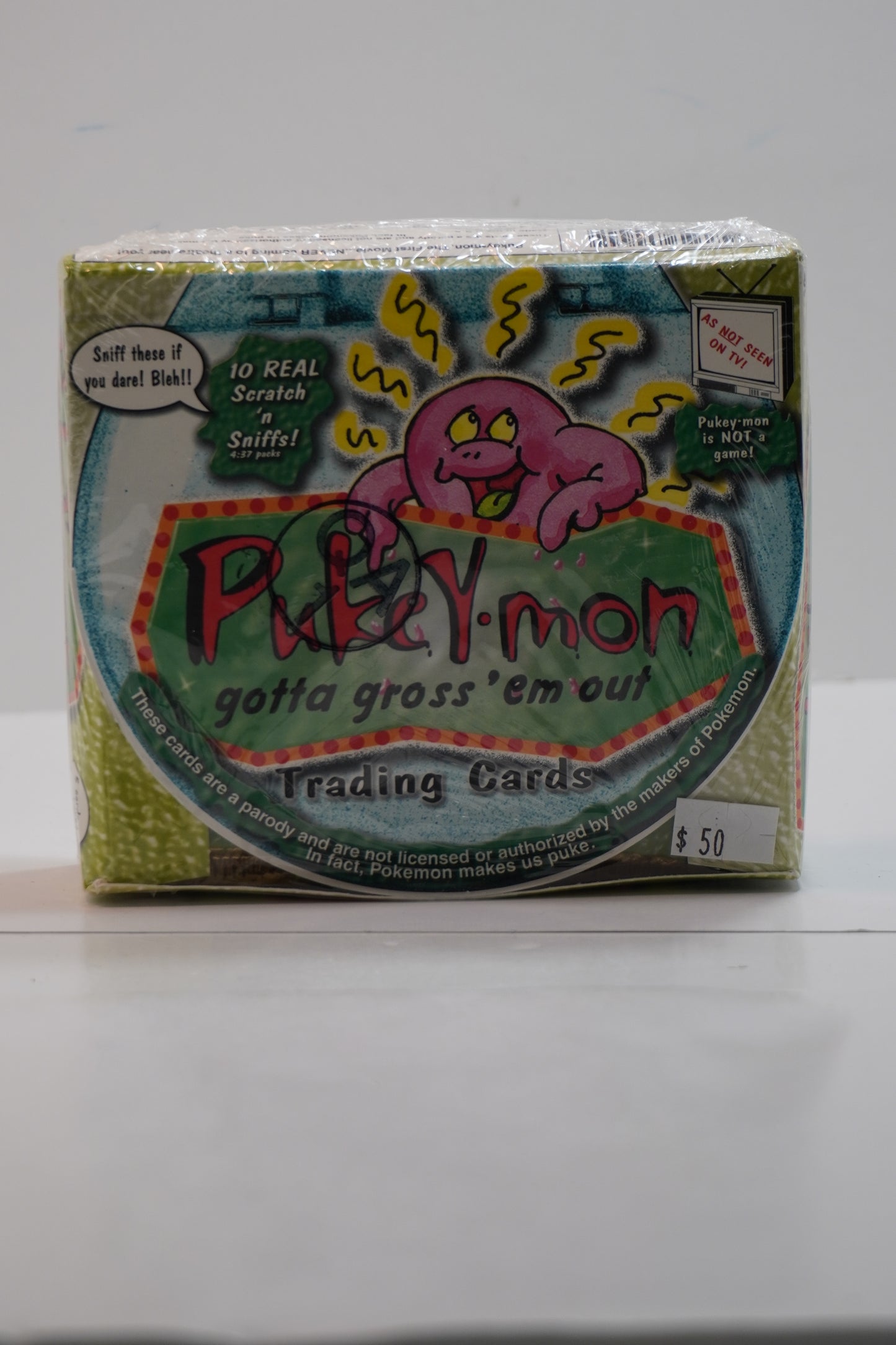 PUKEY MON - 2000 PACIFIC HOBBY BOX (36) NON SPORT PACKS