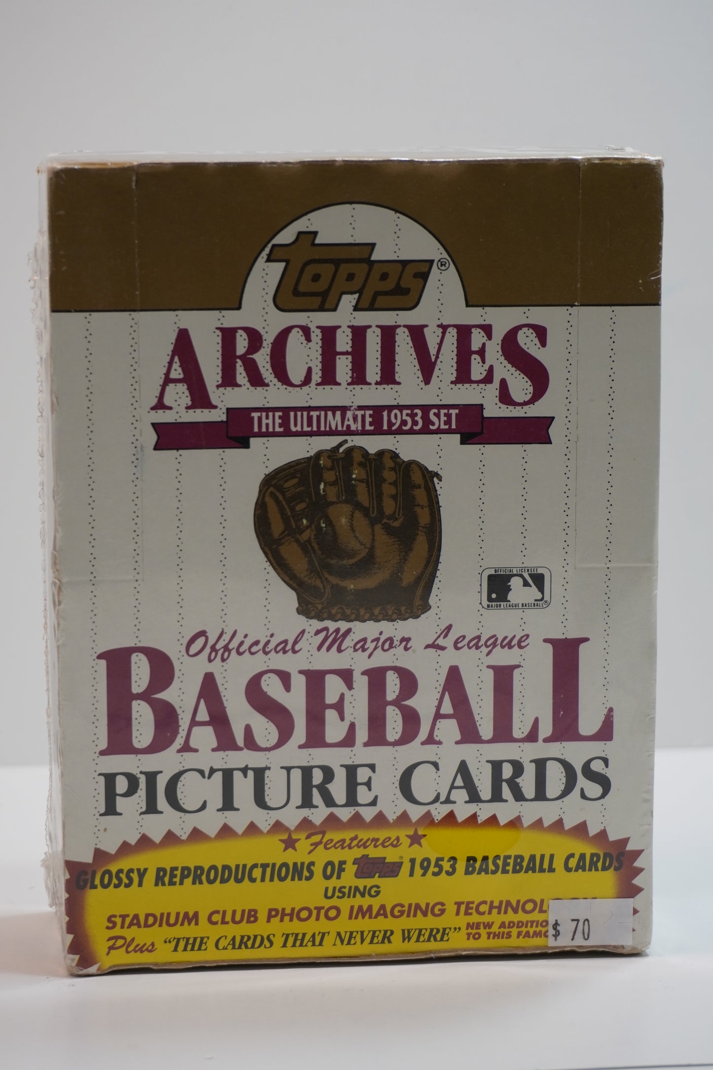 1991 Topps Baseball ARCHIVES - The Ultimate 1953 Set - 36 Packs - Sealed Box!