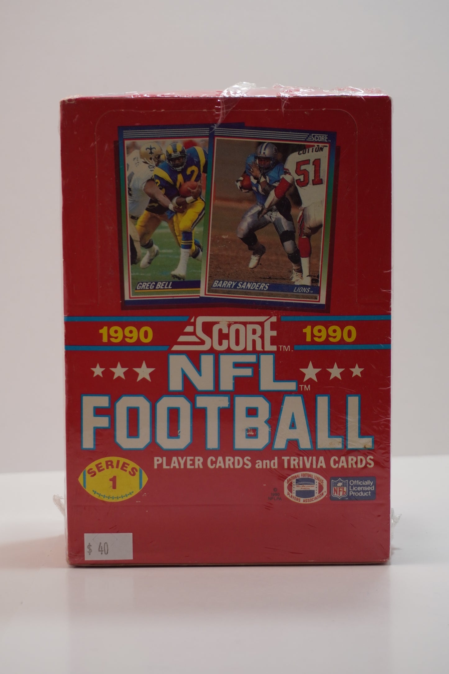 1990 Score Football Series 1 Box Sealed