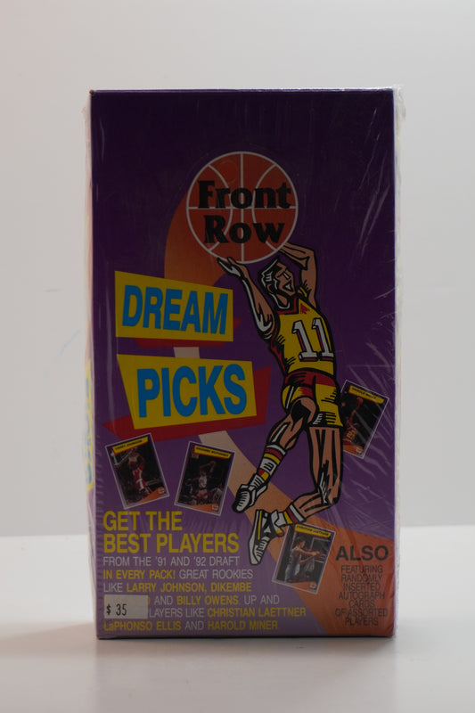 1991-92 Front Row Dream Picks Sealed Box