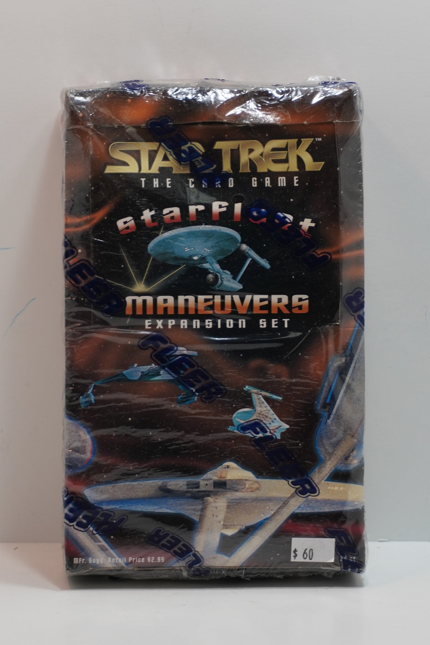 1996 Star Trek Starfleet Maneuvers Expansion Set Box