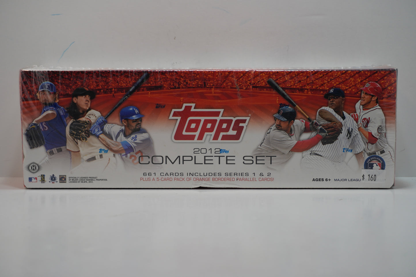 2012 TOPPS BASEBALL FACTORY SET BRYCE HARPER RC + 5 ORANGE PARALLEL CARDS