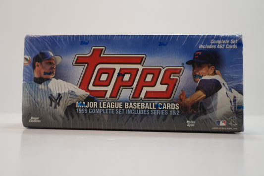 1999 Topps Major League Baseball Complete Set - Series 1 & 2 - 462 Cards Sealed