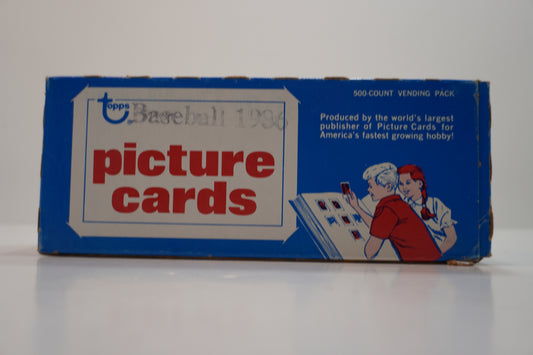 1986 TOPPS Baseball VENDING BOX 500 ct. Factory Box