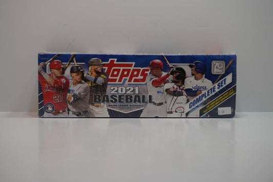 2021 Topps Factory Set Baseball Blue Box