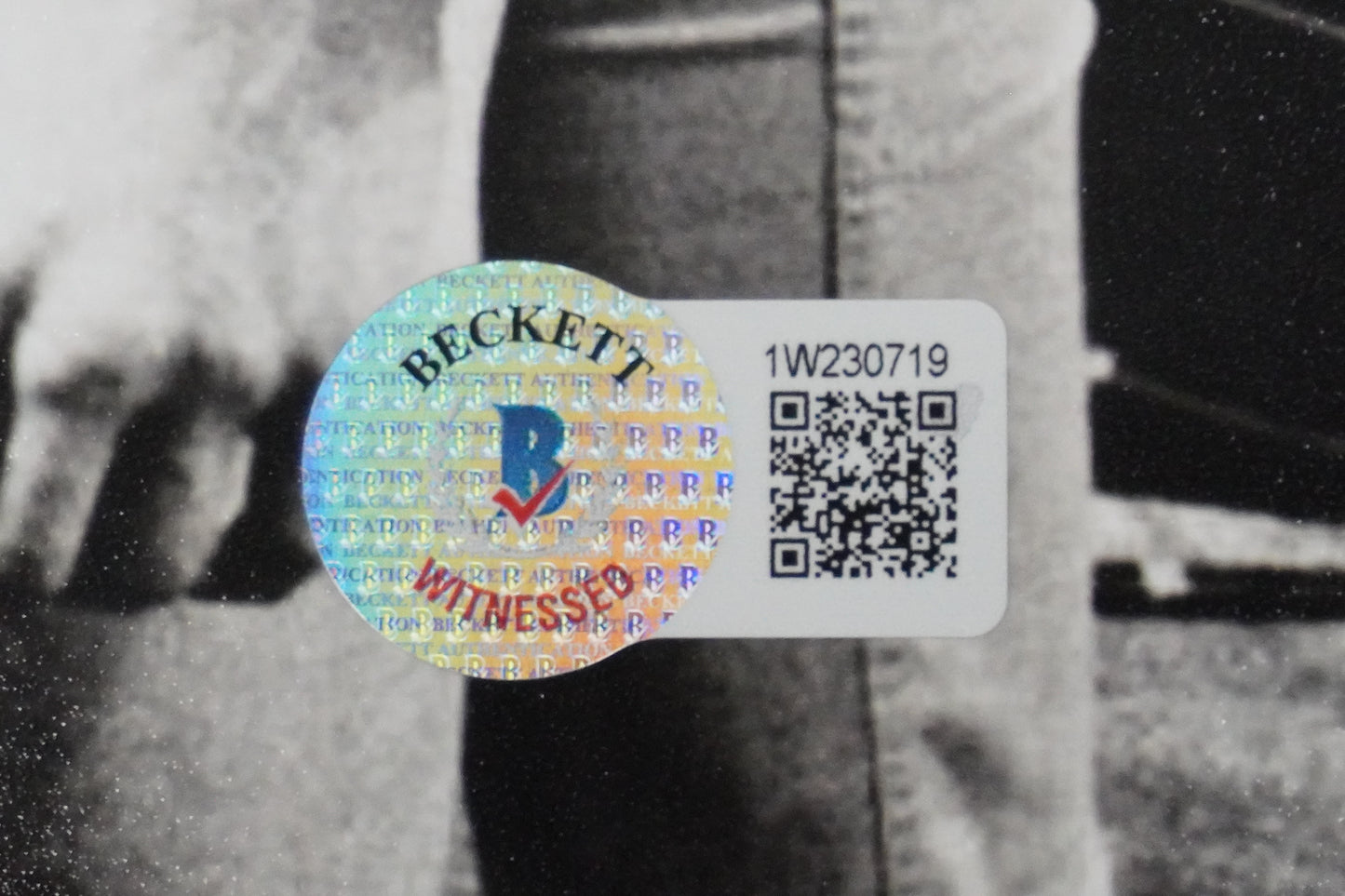 KEVIN VON ERICH SIGNED 8x10 PHOTO w/The Von Erich Family BAS COA