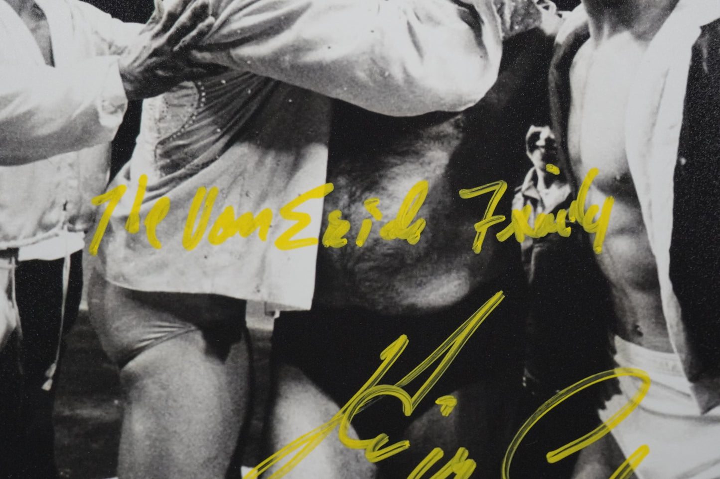 KEVIN VON ERICH SIGNED 8x10 PHOTO w/INSC BAS COA
