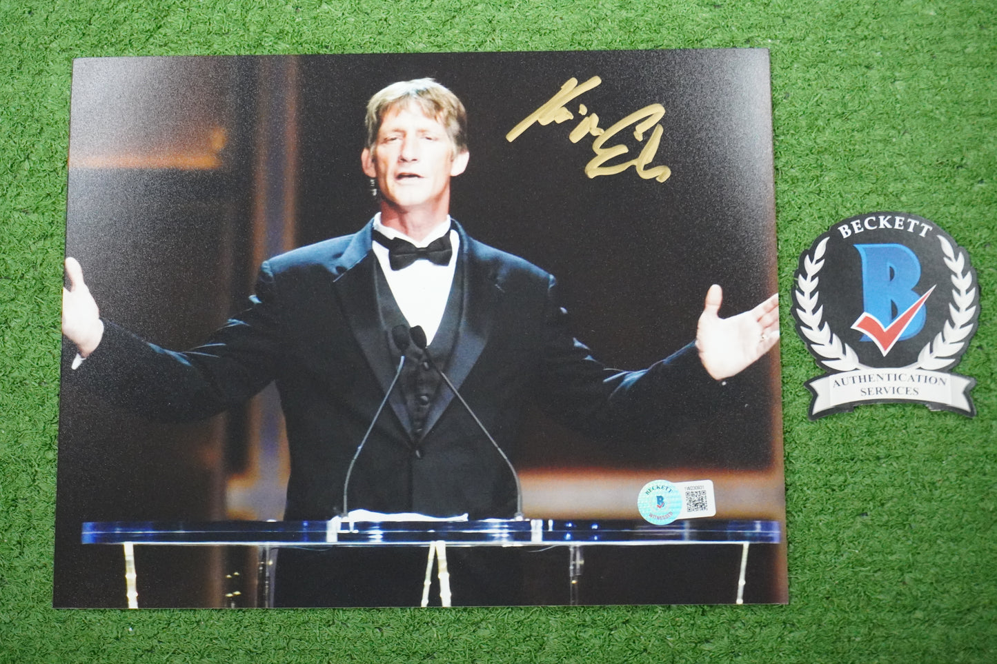 KEVIN VON ERICH WWE HOF SIGNED 8x10 PHOTO BAS COA