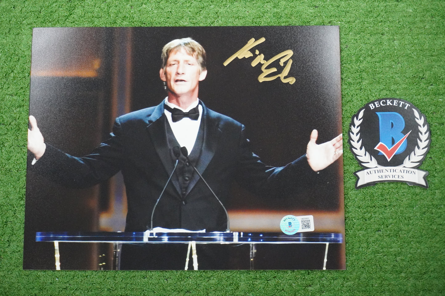 KEVIN VON ERICH WWE HOF SIGNED 8x10 PHOTO BAS COA