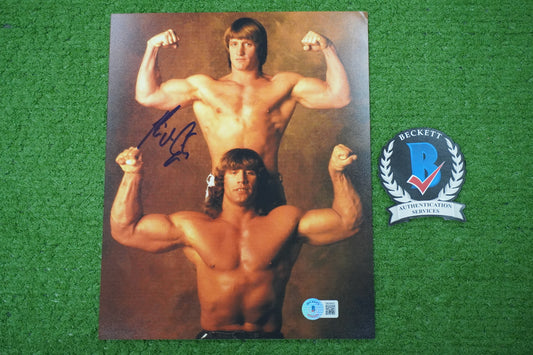 KEVIN VON ERICH SIGNED 8x10 PHOTO w/Kerry BAS COA