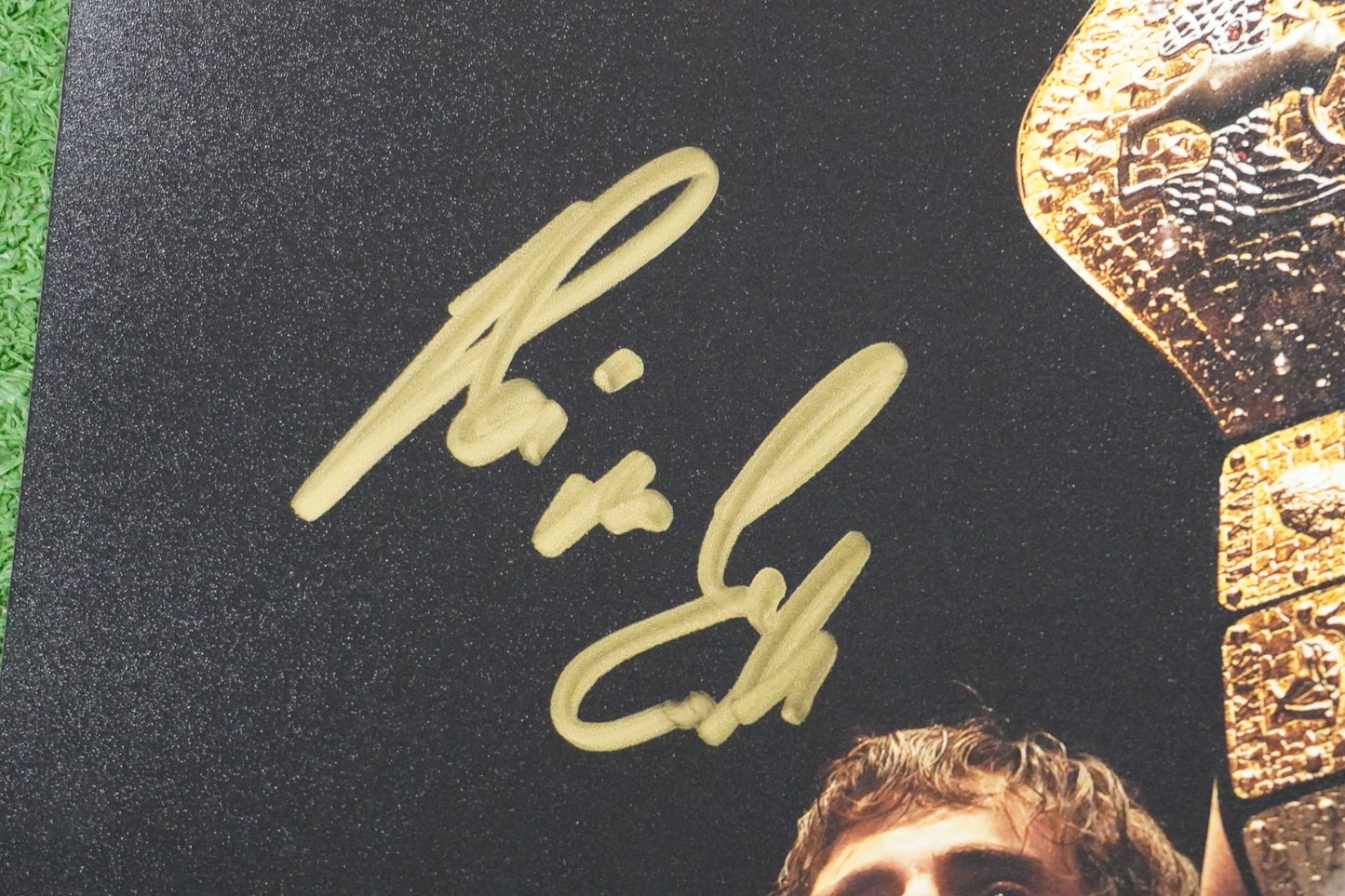 KEVIN VON ERICH SIGNED 8x10 IRON CLAW MOVIE POSTER PHOTO with Zac BAS COA