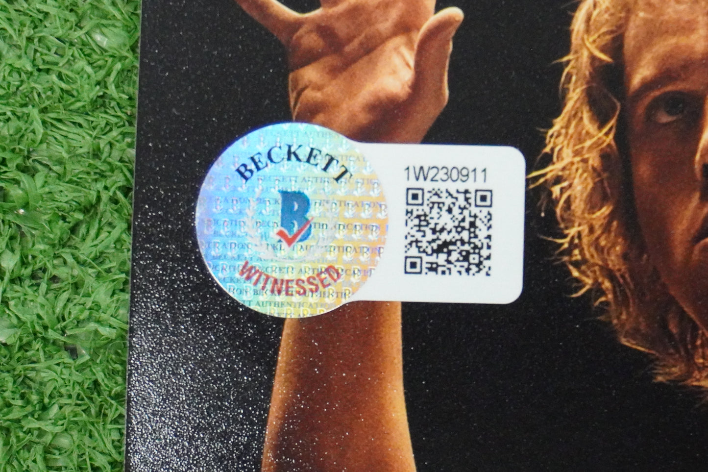 KEVIN VON ERICH SIGNED 8x10 IRON CLAW MOVIE POSTER PHOTO with Zac BAS COA