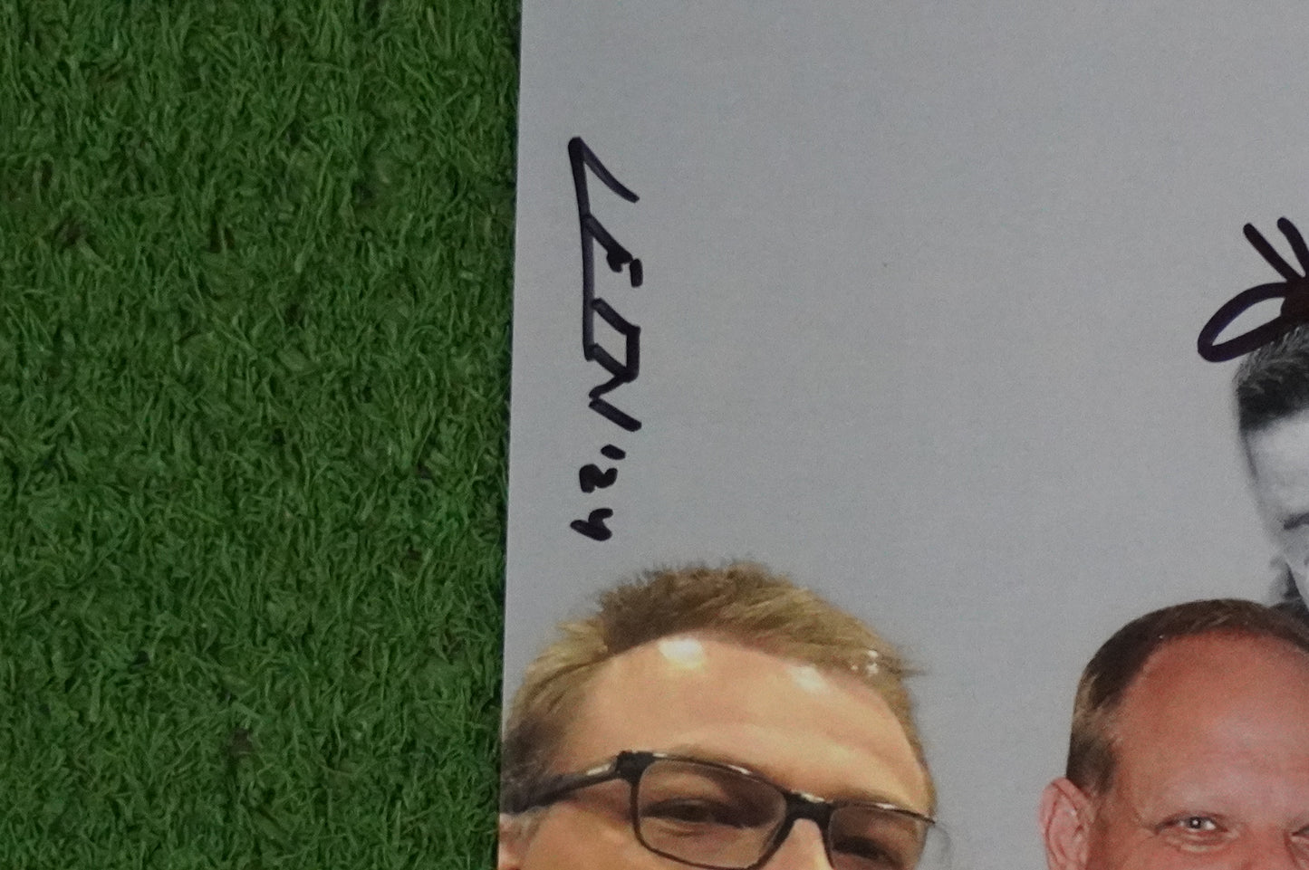 TONE RODRIGUEZ LEON LECLERC SIGNED INVESTABILIA 8x10 PHOTO Dallas Card Show COA