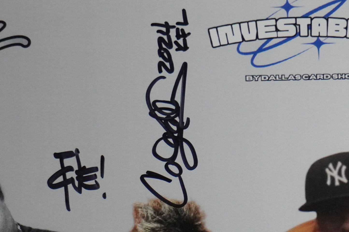 TONE RODRIGUEZ LEON LECLERC SIGNED INVESTABILIA 8x10 PHOTO Dallas Card Show COA