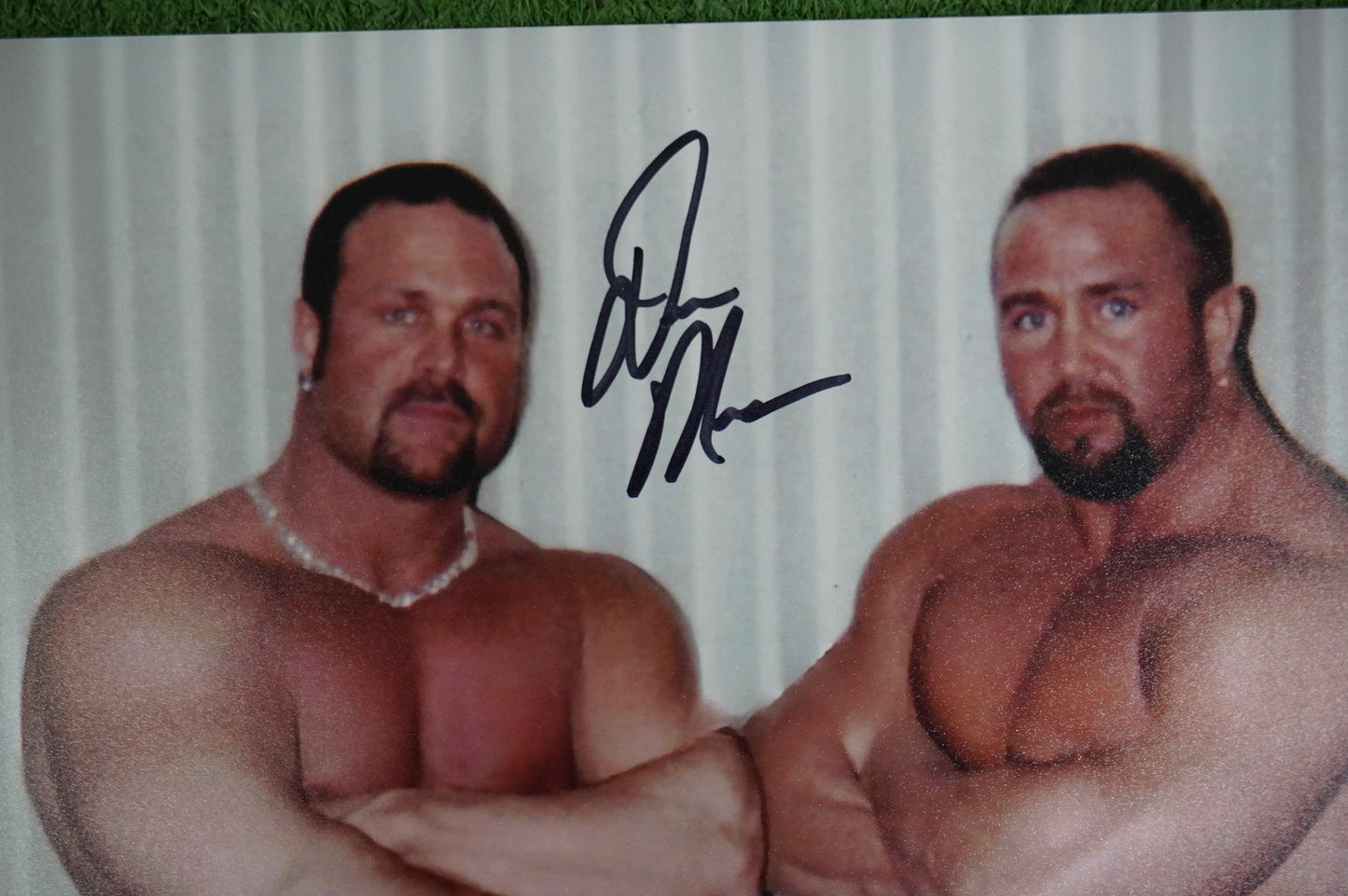 DEVON MICHAELS WWE SIGNED 8x10 PHOTO Dallas Card Show DCS COA