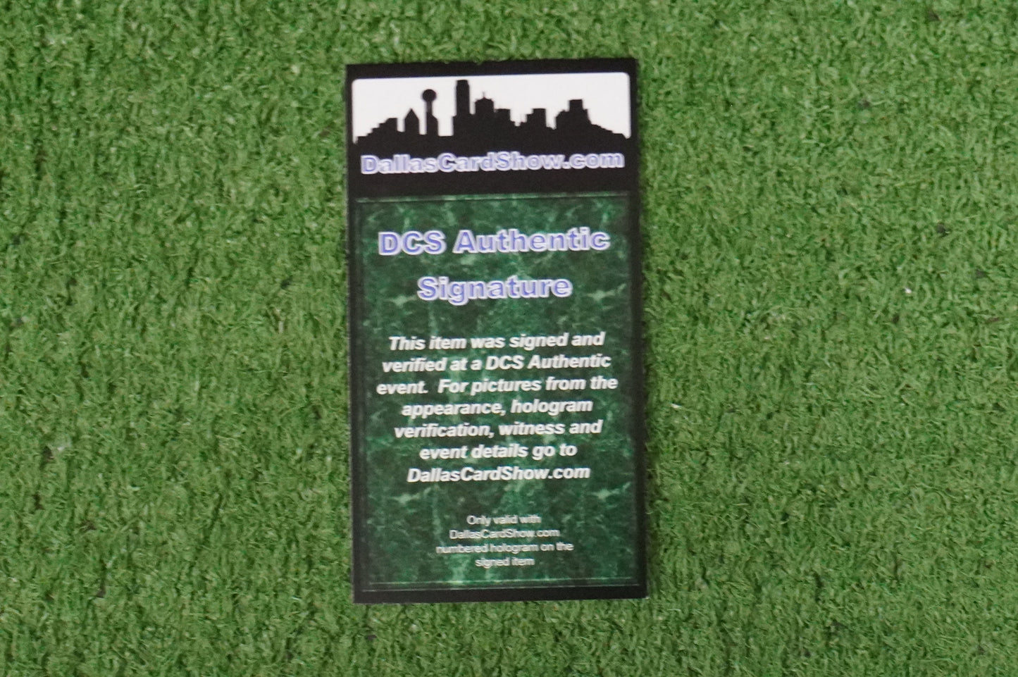 JOHN NORD THE BERZERKER SIGNED 8x10 PHOTO WWE Dallas Card Show DCS COA