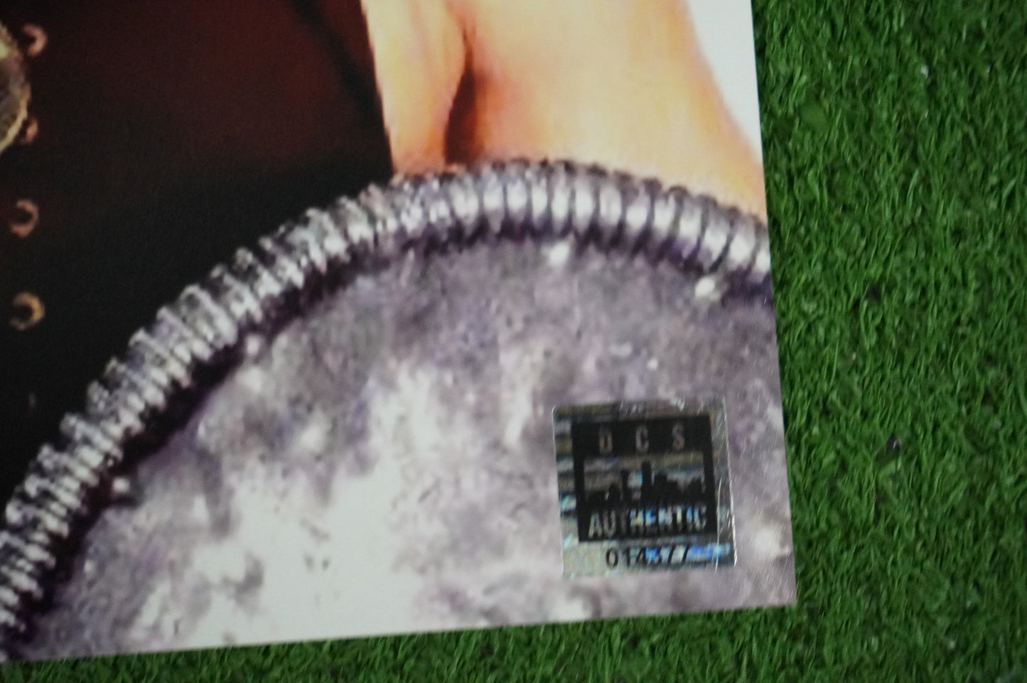 JOHN NORD THE BERZERKER SIGNED 8x10 Sword PHOTO Dallas Card Show DCS COA