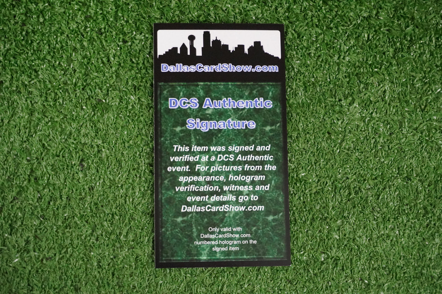 JOHN NORD THE BERZERKER SIGNED 8x10 Sword PHOTO Dallas Card Show DCS COA