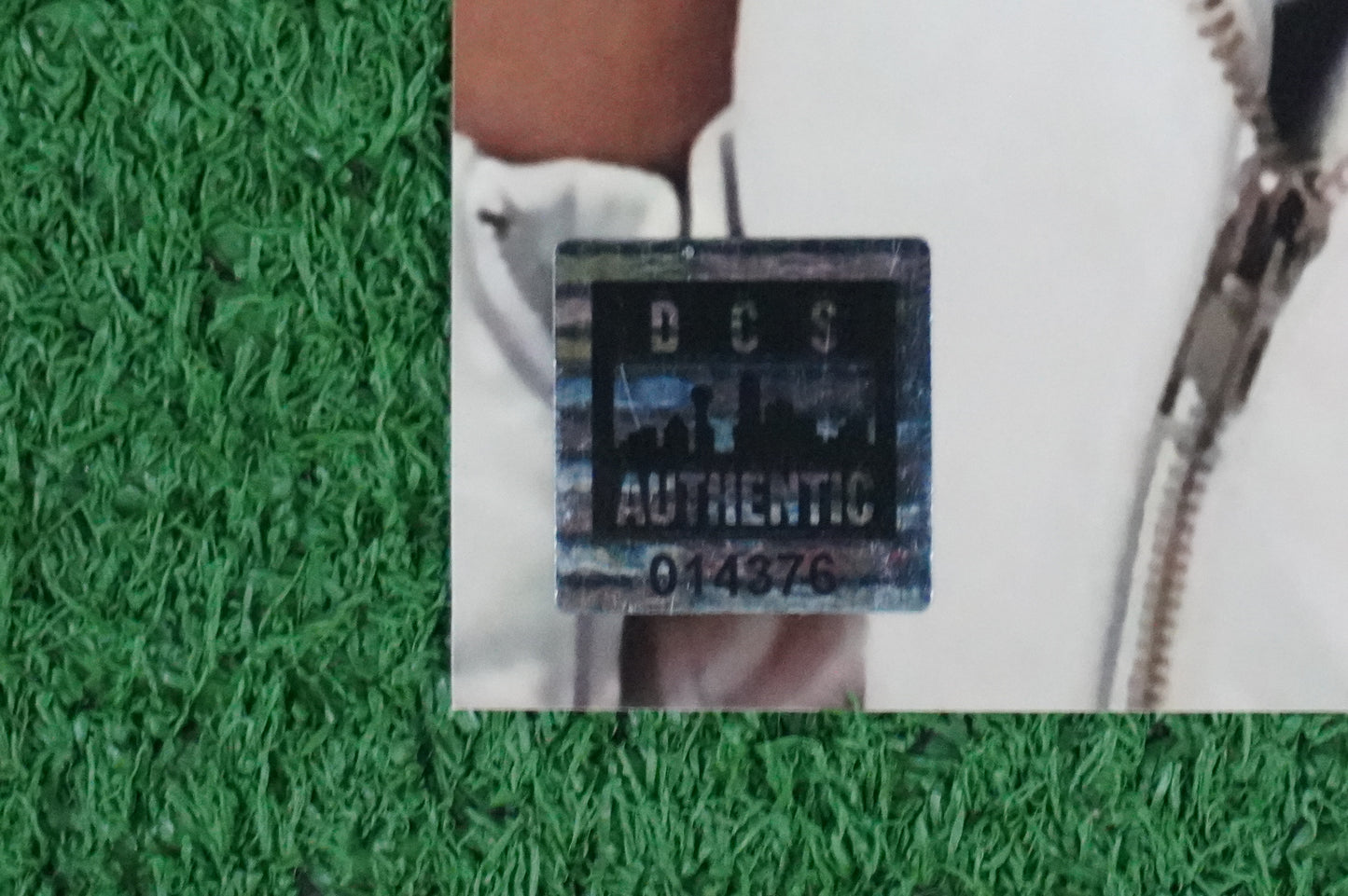 MISSY HYATT WWE SIGNED 8x10 White Jacket PHOTO Dallas Card Show DCS COA