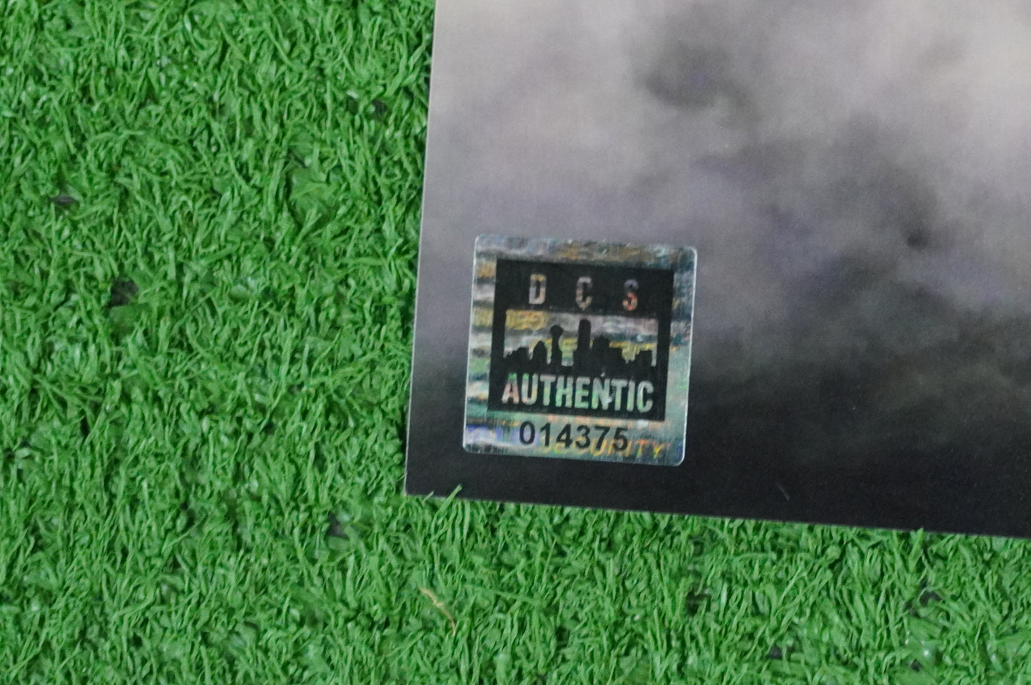 MISSY HYATT WWE SIGNED 8x10 Motorcycle PHOTO Dallas Card Show DCS COA