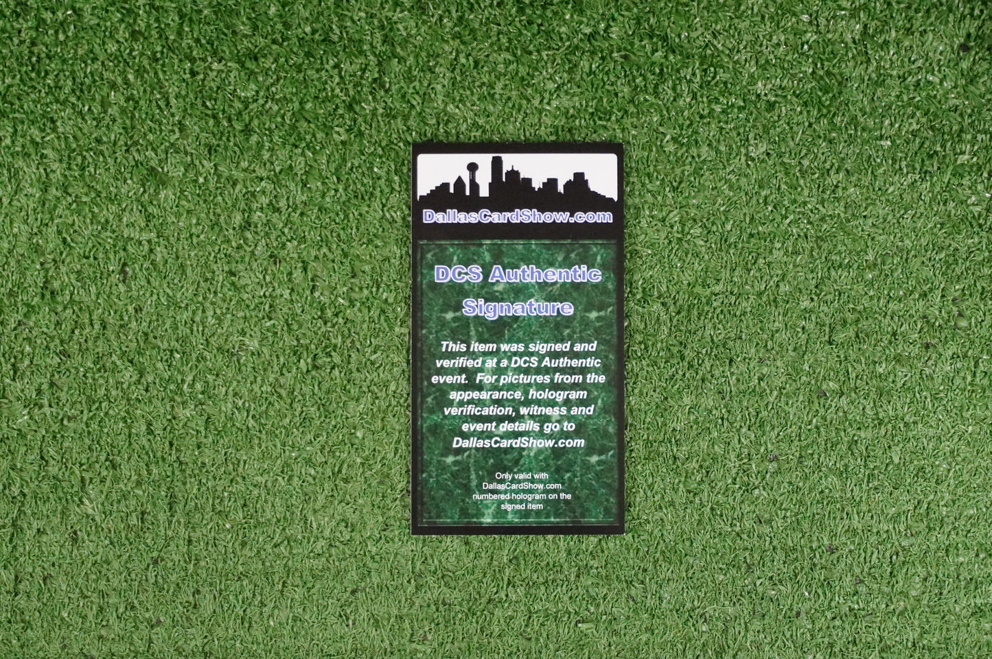 MISSY HYATT WWE SIGNED 8x10 Green Jacket PHOTO Dallas Card Show DCS COA