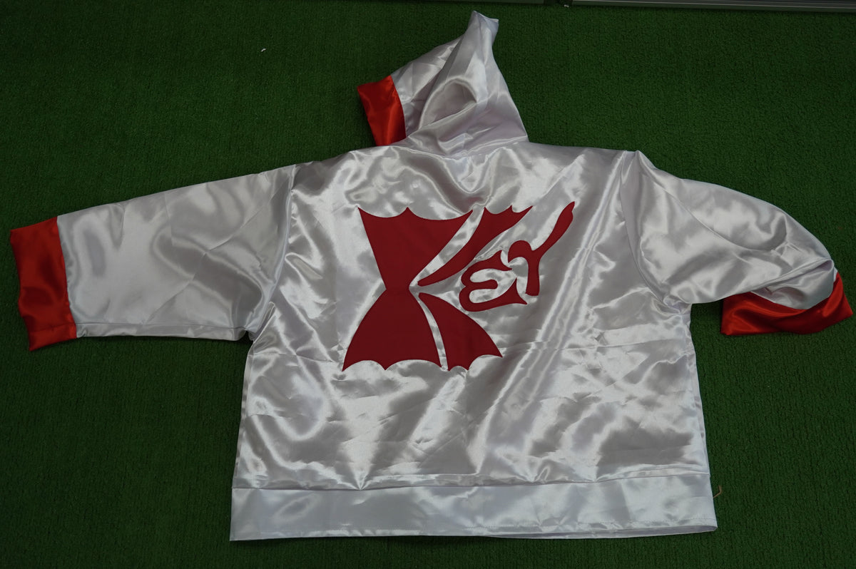 KEVIN VON ERICH SIGNED WHITE RING ROBE BAS COA