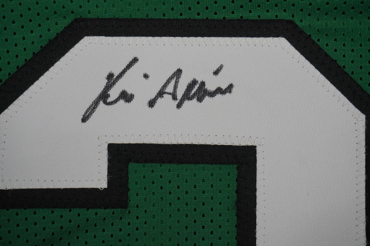 KEVIN VON ERICH ADKISSON NORTH TEXAS MEAN GREEN SIGNED JERSEY Size M BAS