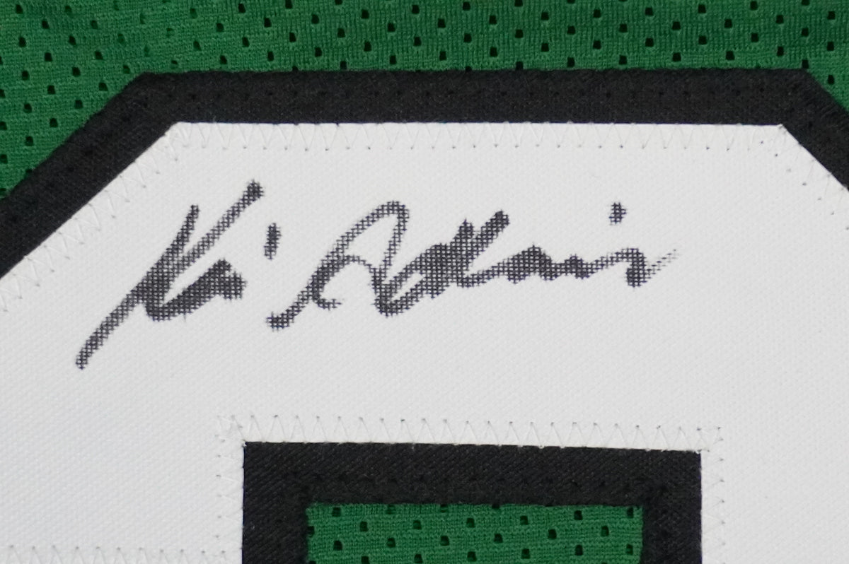 KEVIN VON ERICH ADKISSON NORTH TEXAS MEAN GREEN SIGNED JERSEY Size M BAS