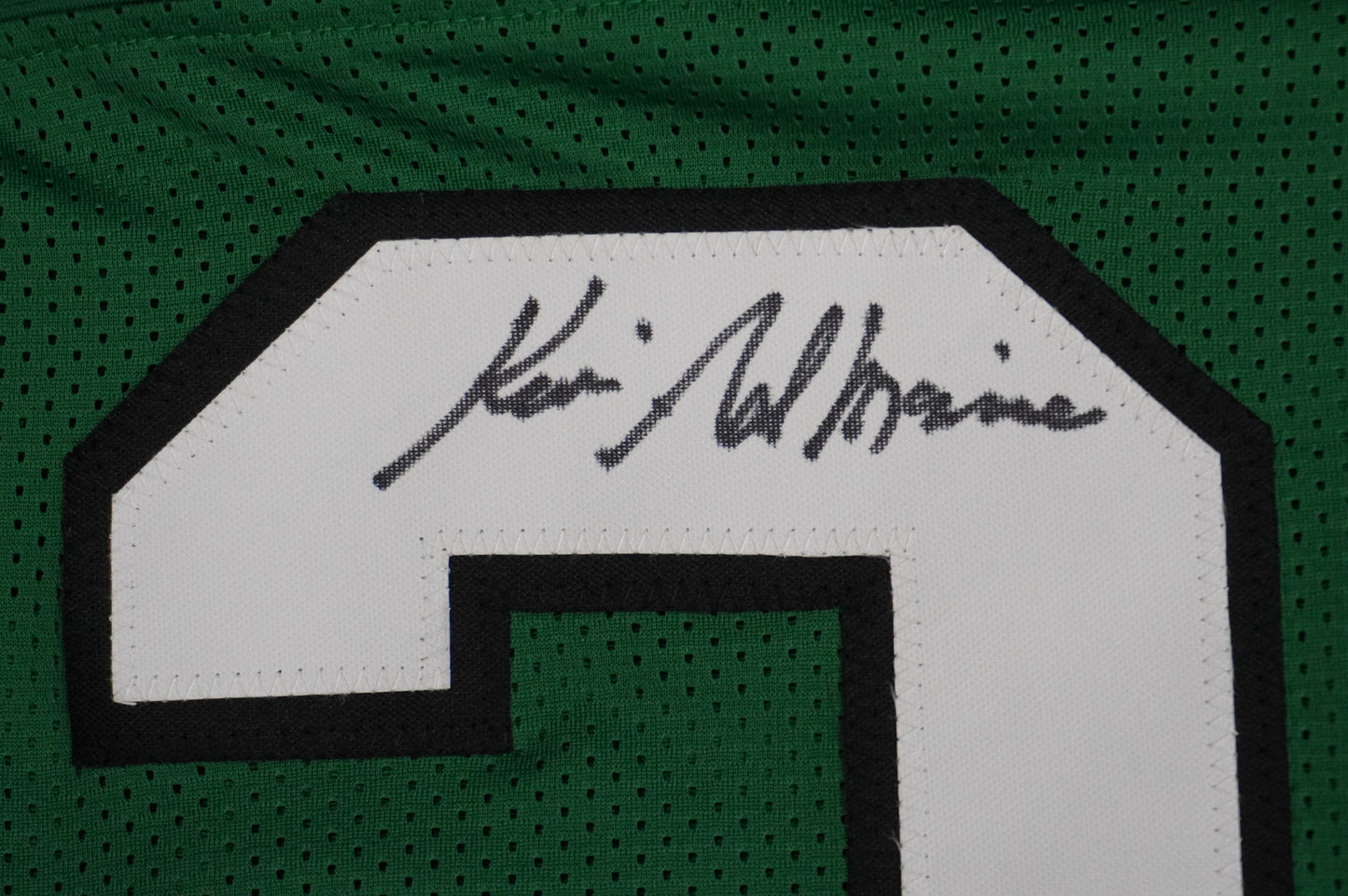 KEVIN VON ERICH ADKISSON NORTH TEXAS MEAN GREEN SIGNED JERSEY Size L BAS