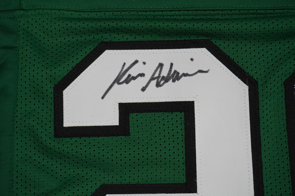 KEVIN VON ERICH ADKISSON NORTH TEXAS MEAN GREEN SIGNED JERSEY Size L BAS