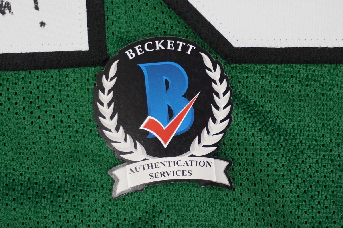 KEVIN VON ERICH ADKISSON NORTH TEXAS MEAN GREEN SIGNED JERSEY Size L BAS