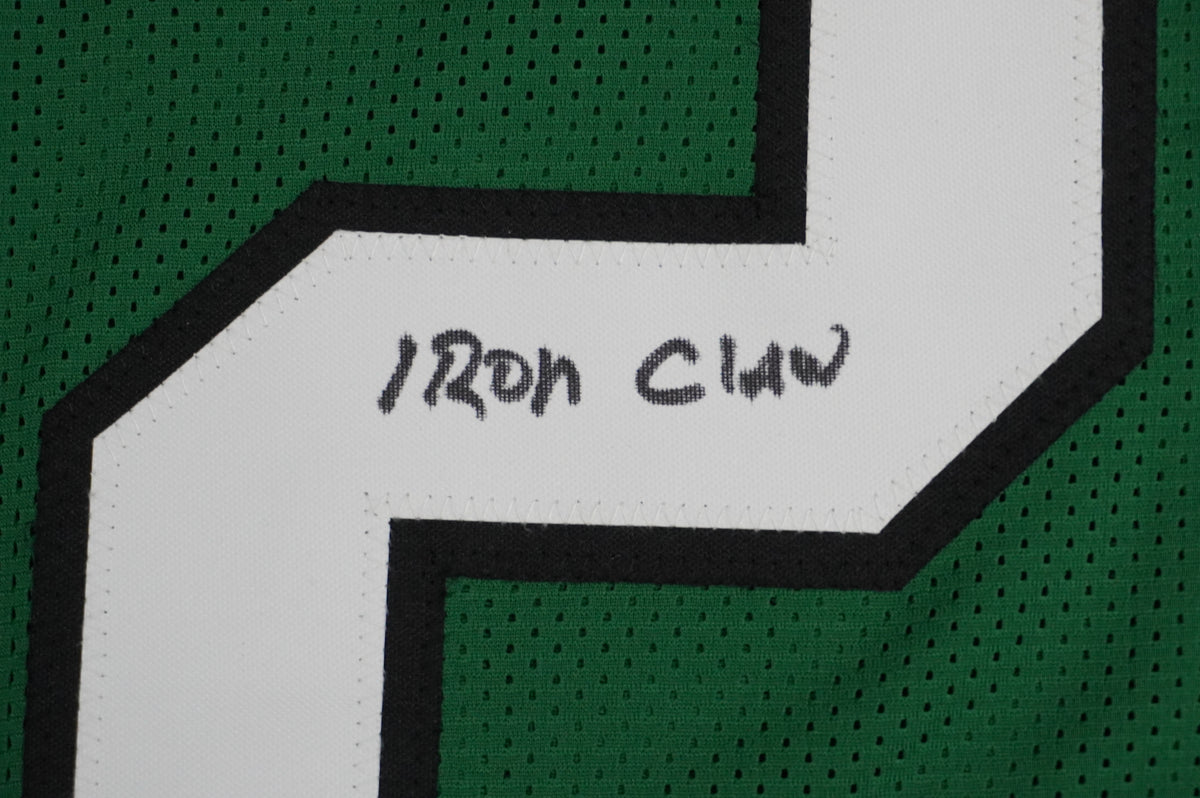 KEVIN VON ERICH ADKISSON NORTH TEXAS MEAN GREEN SIGNED JERSEY Size L BAS